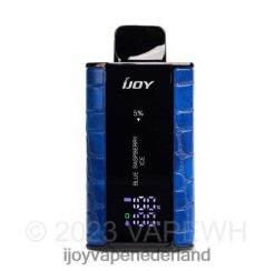 iJoy Vape Amsterdam - iJOY Captain 10000 damp 46R832 blauw frambozenijs