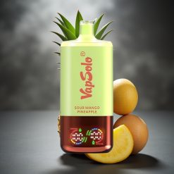 VapSolo Triple 30000 Puffs Wegwerp Vape Zure Mango Ananas - 40ml, Type-C, 20/50 mg/ml