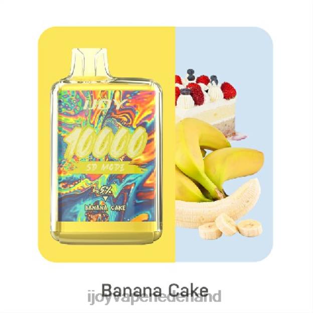 iJOY Bar SD10000 wegwerpbaar - iJOY Vape Order Online BRJL161 bananen taart