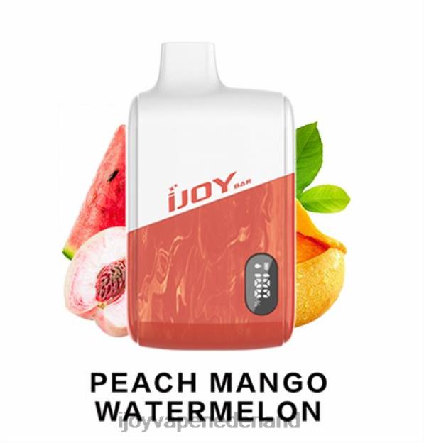 iJOY Bar IC8000 wegwerpbaar - iJOY Vape Order Online BRJL191 perzik-mango-watermeloen